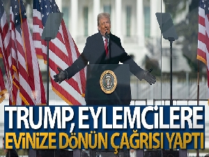 Trump: 'Sizler haklısınız ama barış içinde evinize dönün'