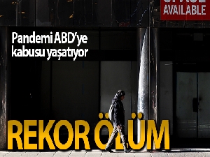 ABD'de korona salgınında rekor ölüm