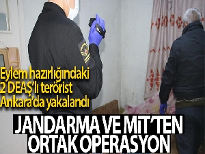 MİT ve Jandarma'dan Ankara'da ortak operasyon