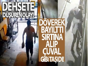 Şişli'de dehşet veren görüntü: Kız arkadaşını tekmeleyerek bayıltana kadar dövdü