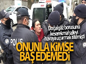 Bursa'da çaydanlıkla polise saldıran kadın serbest kalınca mahalle sakinlerine sopayla saldırdı