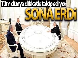 Azerbaycan, Rusya ve Ermenistan liderlerinin üçlü zirvesi sona erdi