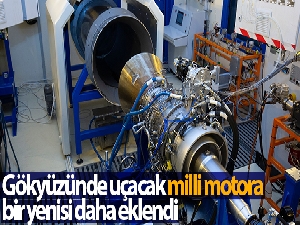 TEI-TS1400'ün ikinci motoru da başarıyla ateşlendi