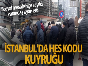 Vatandaşlar HES kodu kuyruğuna isyan etti