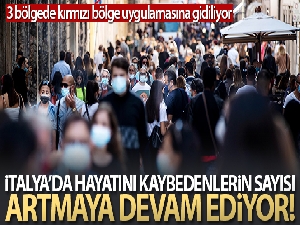 İtalya'da son 24 saatte Covid-19 kaynaklı 477 ölüm
