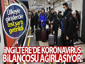 İngiltere'de son 24 saatte 55 bin 761 vaka tespit edildi