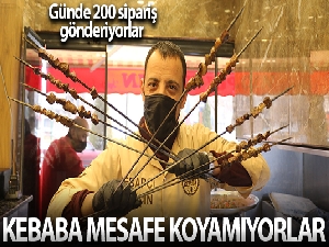 Gaziantepliler kebaba mesafe koymuyor