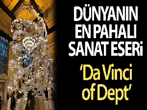 Dünyanın en pahalı sanat eseri 'Da Vinci of Dept'