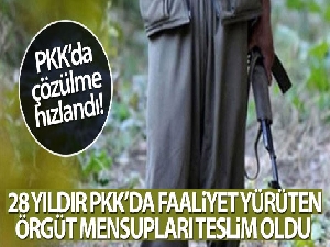 Terör örgütü PKK'da çözülme hızlandı