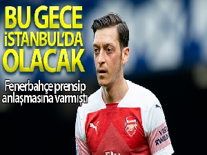 Fenerbahçe'nin prensip anlaşmasına vardığı futbolcu Mesut Özil İstanbul'a geliyor