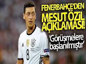 Fenerbahçe'den Mesut Özil açıklaması! Görüşmelere başlanmıştır