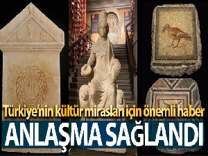 Türkiye'nin kültür mirasları artık ABD'ye giremeyecek