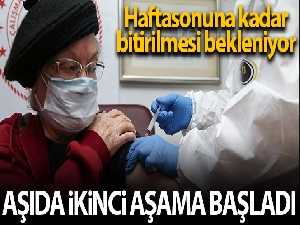 Covid-19 aşılamasında ikinci aşamaya geçildi