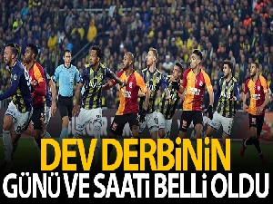 Fenerbahçe-Galatasaray derbisinin günü ve saati belli oldu