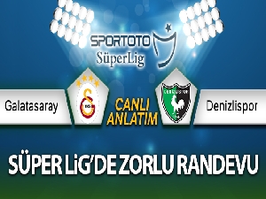 Galatasaray, Denizlispor'u farklı mağlup etti
