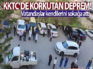KKTC'de 5.3 büyüklüğünde deprem