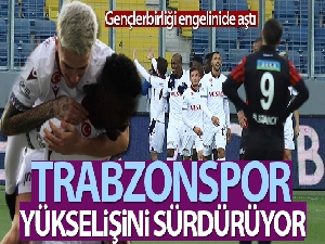 Trabzonspor yükselişini sürdürüyor!