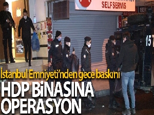 Esenyurt HDP ilçe binasına yapılan operasyon 6 saatlik arama sonrası sona erdi