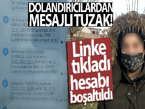 Tıkladığı link yüzünden 9 bin TL parasından oldu