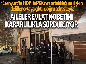 'Esenyurt'ta HDP ile PKK'nın ortaklılığına ilişkin deliller ortaya çıktı, doğru adresteyiz'