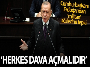 Cumhurbaşkanı Erdoğan: '(Kılıçdaroğlu'nun ‘militan' çıkışı) Herkes davasını açmalı'