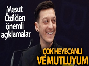 Mesut Özil Fenerbahçe'ye imzayı attı! Özil'den önemli açıklamalar