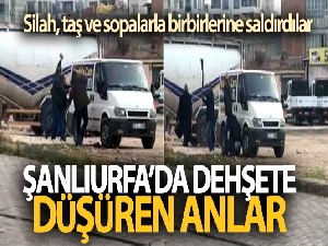 Şanlıurfa'da dehşete düşüren anlar kamerada