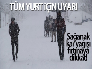 Meteoroloji tüm yurdu uyardı! Bugün hava nasıl olacak?