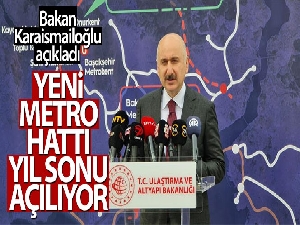 Bakan Karaismailoğlu: 'Başakşehir-Kayaşehir metro hattını yıl sonunda açmayı planlıyoruz'