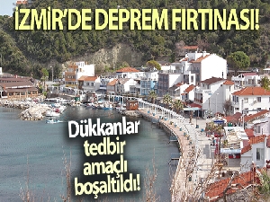 İzmir'deki deprem fırtınası sürüyor