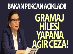Bakan Pekcan açıkladı!  Gıdada gizli zam ve gramaj oyunlarına son