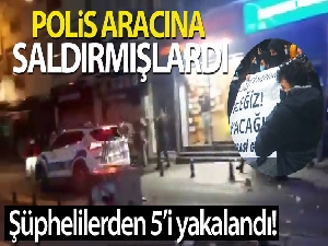 Boğaziçi Üniversitesi protestolarında polis araçlarına saldıran 5 kişi yakalandı