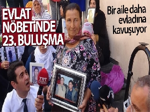 Diyarbakır'daki evlat nöbetinde 23. buluşma