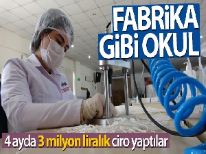 4 ayda 3 milyon liralık ciro yaptılar