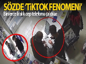 Sözde ‘Tiktok fenomeni' hırsızlık çetesi kameralarda