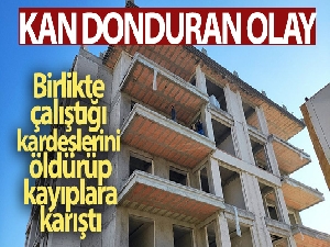 Ekmeği bölüştüğü 2 kardeşini öldüren zanlı yakalandı