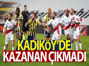 Fenerbahçe sahasında Antalyaspor ile berabere kaldı