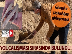 Bursa'da yol çalışmasında Bizans dönemi mezarları ve insan kemikleri bulundu