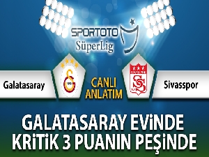 Galatasaray evinde Sivasspor'u geçemedi