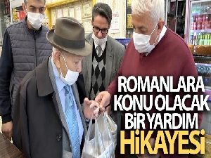 Romanlara konu olacak bir yardım hikayesi