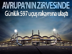 İstanbul Havalimanı Avrupa'da zirvede