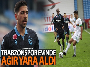 Trabzonspor evinde ağır yara aldı