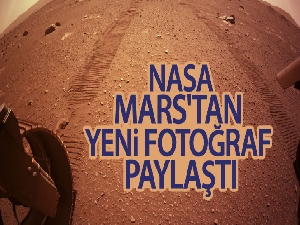 NASA, Mars'tan yeni fotoğraf paylaştı