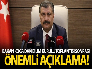 Sağlık Bakanı Koca: 'Ülkemizde mutasyona uğramış korona virüs vakaları sıkı takiple yakalanmaktadır'