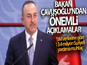 Bakan Çavuşoğlu'ndan önemli açıklamalar!.