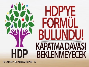HDP'ye formül bulundu! Kapatma davası beklenmeyecek