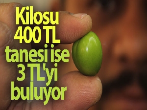 Eriğin Kilosu 400 TL tanesi ise 3 TL'yi buluyor