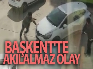 Başkent'te akılalmaz olay
