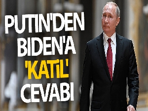 Putin'den Biden'a 'katil' cevabı