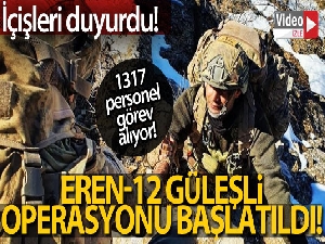İçişleri Bakanlığı duyurdu! Şırnak ve Sirt İllerinde “EREN-12 GÜLEŞLİ” Operasyonu başlatıldı!